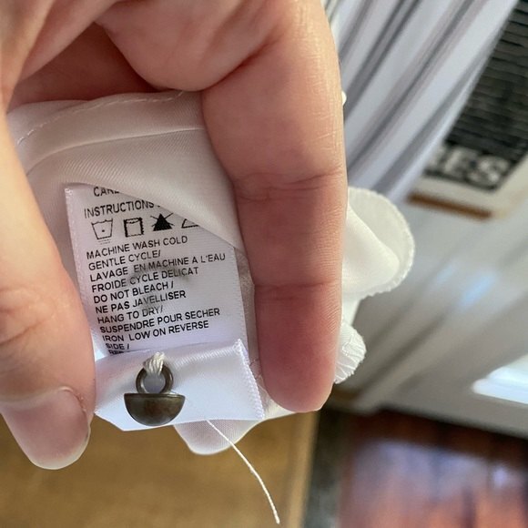 Gentle Fawn Anise striped button front mini dress M - Picture 10 of 10